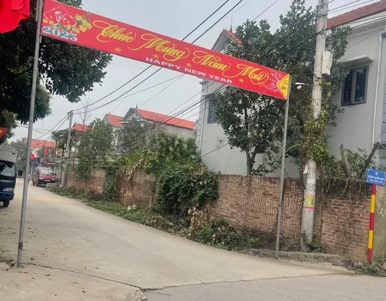 Cơ Hội Có 1-0-2 Sở Hữu Đất Vuông Mặt Tiền Rộng Gần KCN Nội Bài gì... Bán đất tại Nội Bài, Hà Nội 01