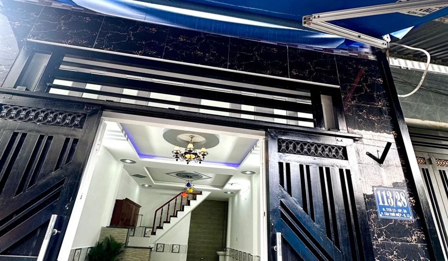 TÂN THỚI HIỆP 13 – 2.98 TỶ | SỔ HỒNG RÊNG, NHÀ 2 TẦNG CHUẨN PHÁP LÝ... Bán nhà riêng tại Tân Thới Hiệp, Hồ Chí Minh 01