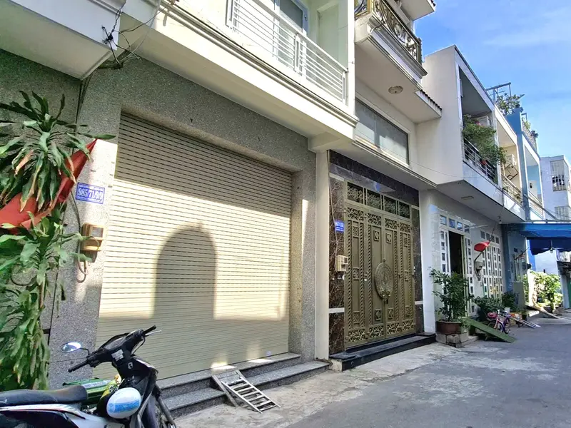 Nhà 4 tầng 2 mặt tiền, hẻm xe hơi tại Bình Tân, hơn 6ty... Bán nhà riêng tại Bình Tân, Hồ Chí Minh 01