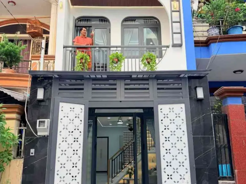 Bán nhà 2 tầng 39m² hướng Đông Nam, nhà phố Quận GV TP.HCM... Bán nhà riêng tại An Hội Đông, Hồ Chí Minh 01