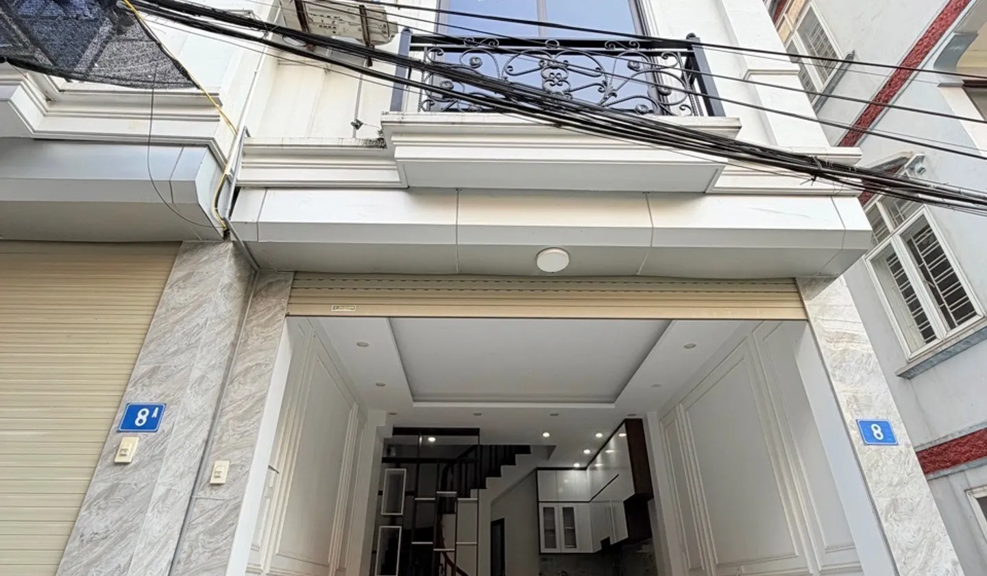 Nhà mới xây 5 tầng tại xã Hoài Đức, thiết kế 3 phòng ngủ tiện nghi... Bán nhà riêng tại Hoài Đức, Hà Nội 01