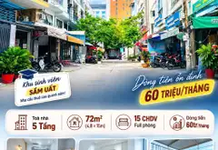 4.4❌15m, Bán Toà nhà Dương Quảng Hàm, 15CHDV, P5 Gò Vấp, 60 Tr/ Tháng... Bán nhà riêng tại An Nhơn, Hồ Chí Minh 01