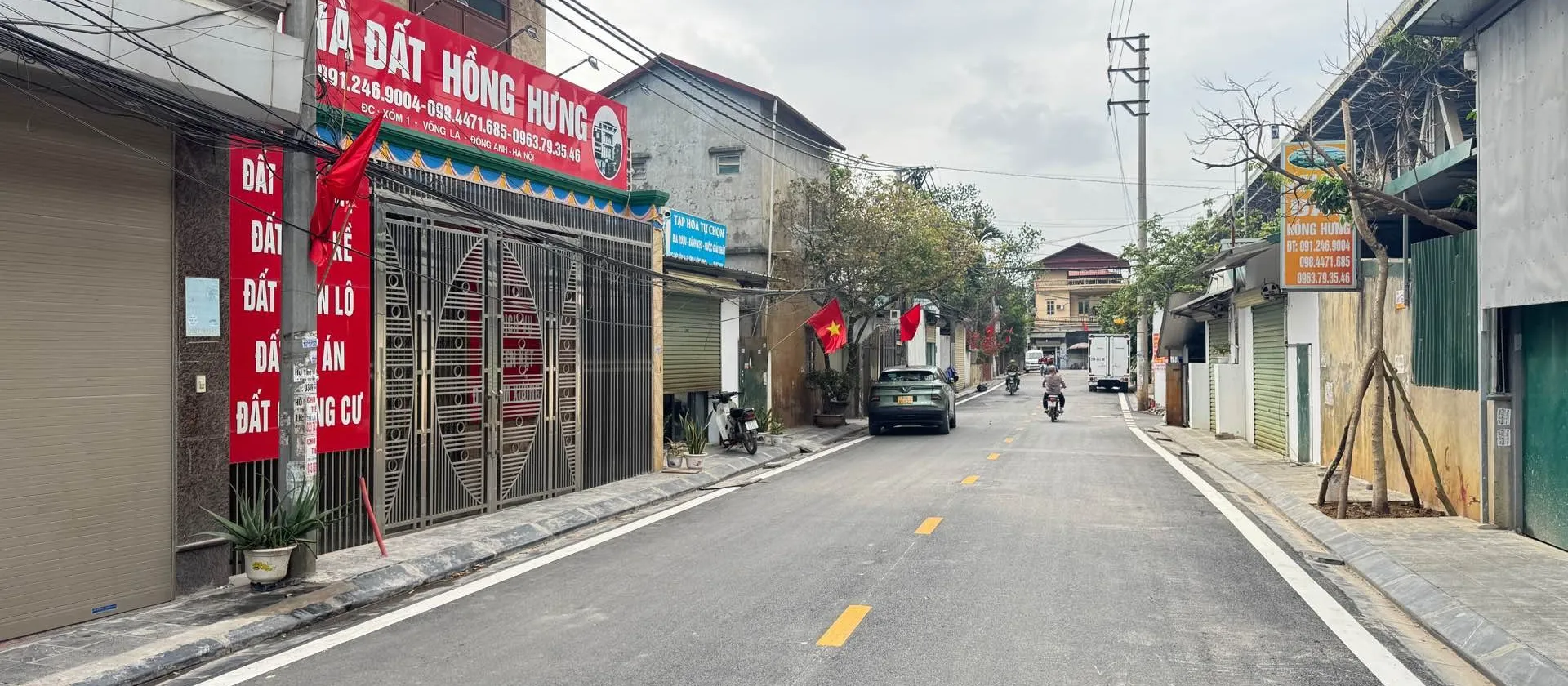 Bán đất thổ cư mặt tiền 5m tại Võng La, Thiên Lộc, Hà Nội, vị trí kinh doanh sầm uất... Bán đất tại Thiên Lộc, Hà Nội 01