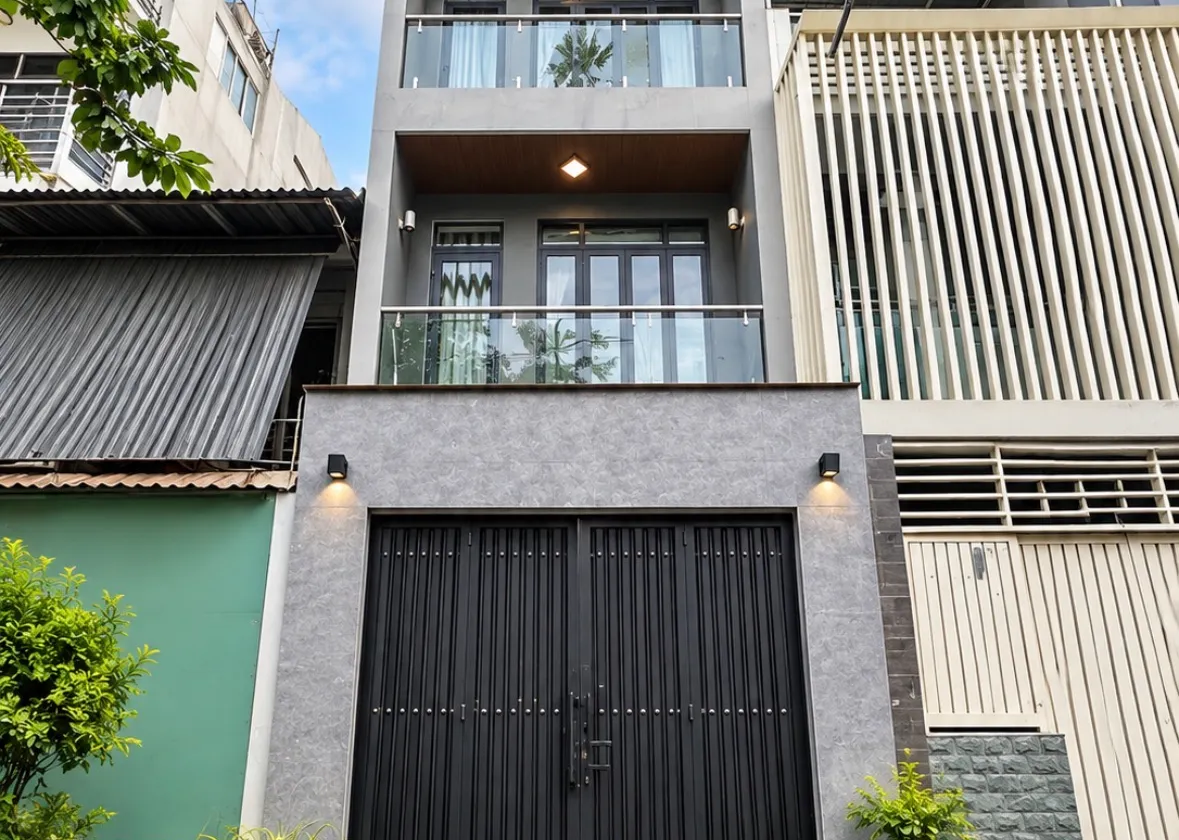Nhà 4 tầng hẻm xe hơi gần Vincom Gò Vấp 8 tỷ 7... Bán nhà riêng tại An Nhơn, Hồ Chí Minh 01