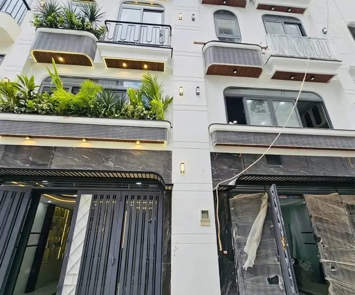 HXH Nhà mới xây 5 tầng full nội thất cao cấp. DT 4,7x10m( nở hậu),Phạm Văn Chiêu,An Đông Hội,Gò Vấp... Bán nhà riêng tại An Hội Đông, Hồ Chí Minh 01