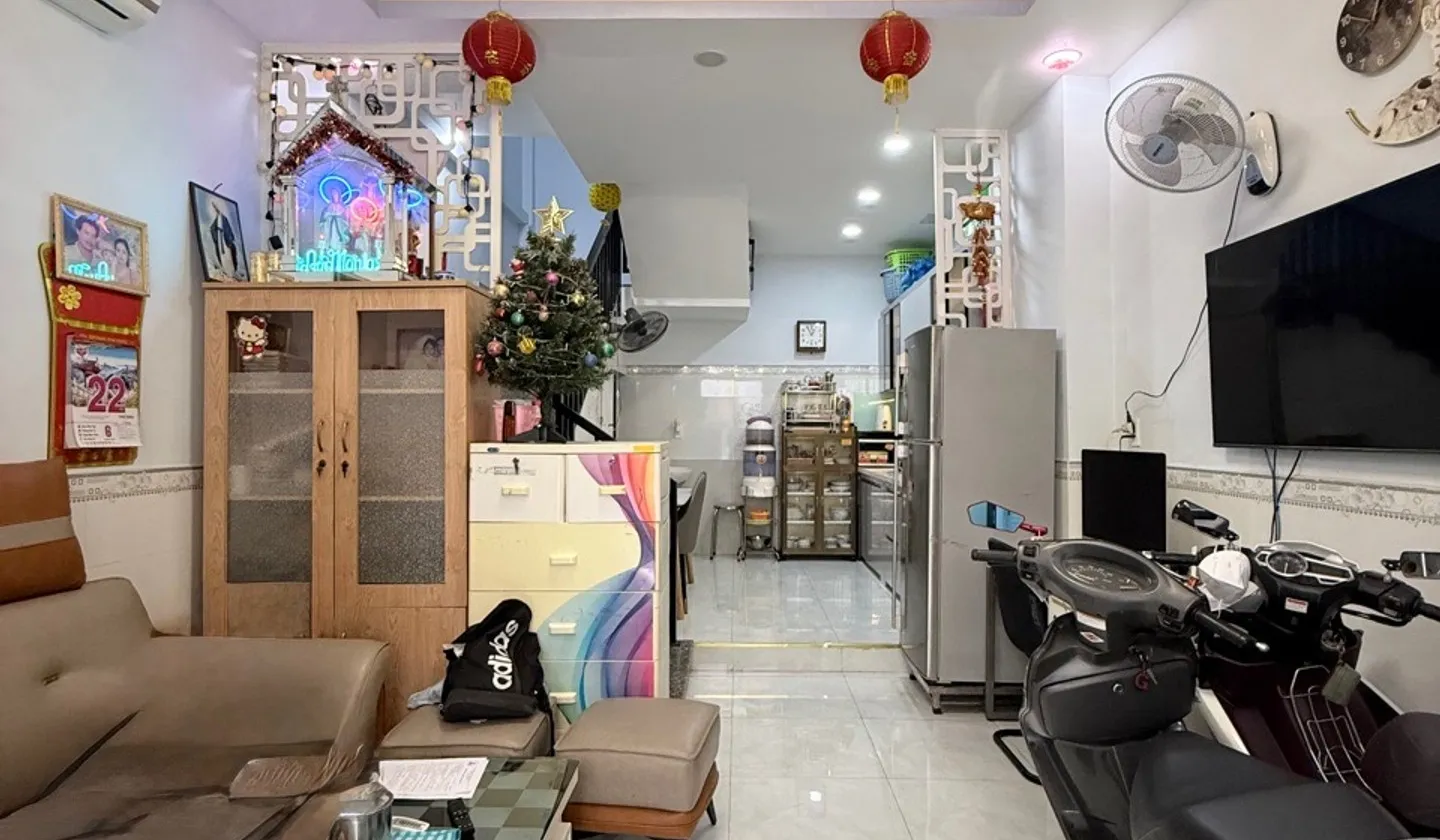 Nhà xinh 2 tầng ngay An Hội Đông, tiện nghi đủ đầy... Bán nhà riêng tại An Hội Đông, Hồ Chí Minh 01