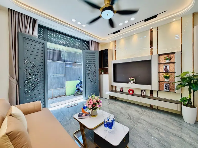 Bán nhà 2 tầng mới full nội thất ở Phường An Hội Tây, TP Hồ Chí Minh... Bán nhà riêng tại An Hội Tây, Hồ Chí Minh 01