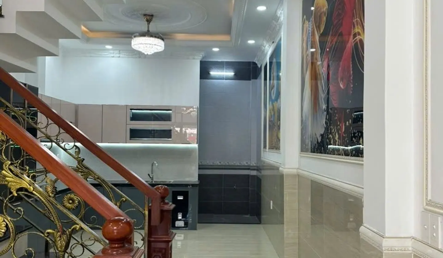 Bán nhà 4 tầng 100m2 mới xây giáp Tân Phú... Bán nhà riêng tại Bình Tân, Hồ Chí Minh 01