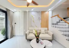 Bán nhà riêng 4 tầng, 35m², hẻm xe hơi, Phan Văn Trị, kinh doanh tốt... Bán nhà riêng tại An Nhơn, Hồ Chí Minh 03