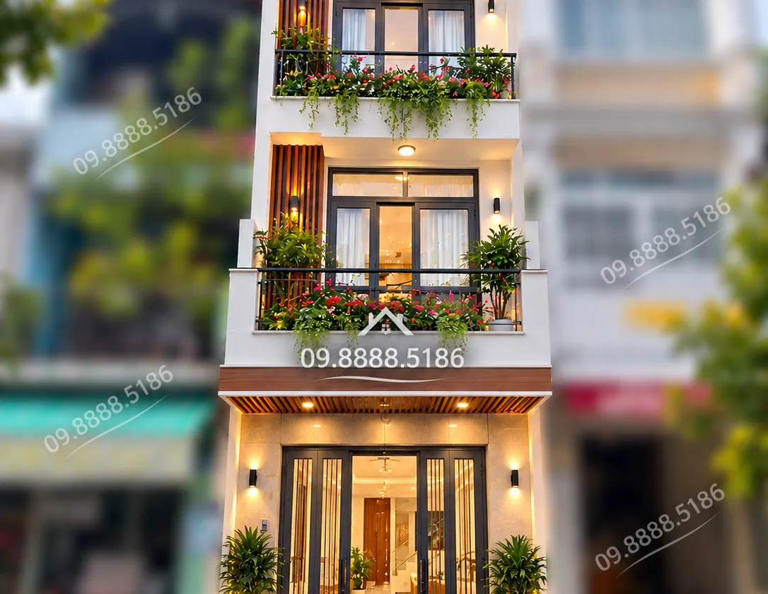 Nhà mặt phố Quận 10 4 tầng, 6 phòng ngủ, giá tốt... Bán nhà mặt phố tại Diên Hồng, Hồ Chí Minh 01