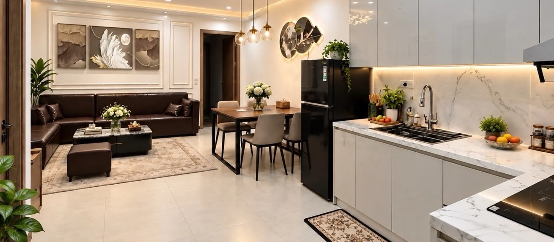 Căn góc sang chảnh Phùng Khoang - 2PN 2WC- Full nội thất, view rộng thoáng... Bán căn hộ chung cư tại Đại Mỗ, Hà Nội 01