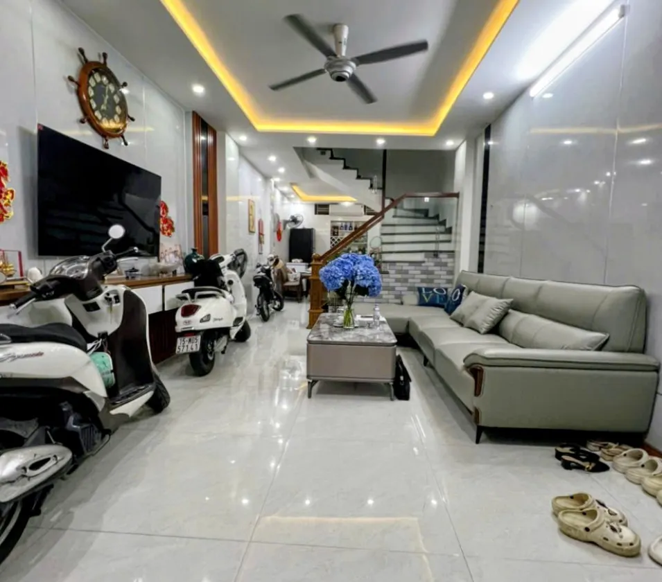 BÁN NHÀ HÀNG XÓM KĐT VIỆT PHÁT - PHÂN LÔ Ô TÔ CHẠY VÒNG QUANH - LÔ GÓC 3 THOÁNG - Ô TÔ ĐỖ NGÀY ĐÊM... Bán nhà riêng tại An Biên, Hải Phòng 01