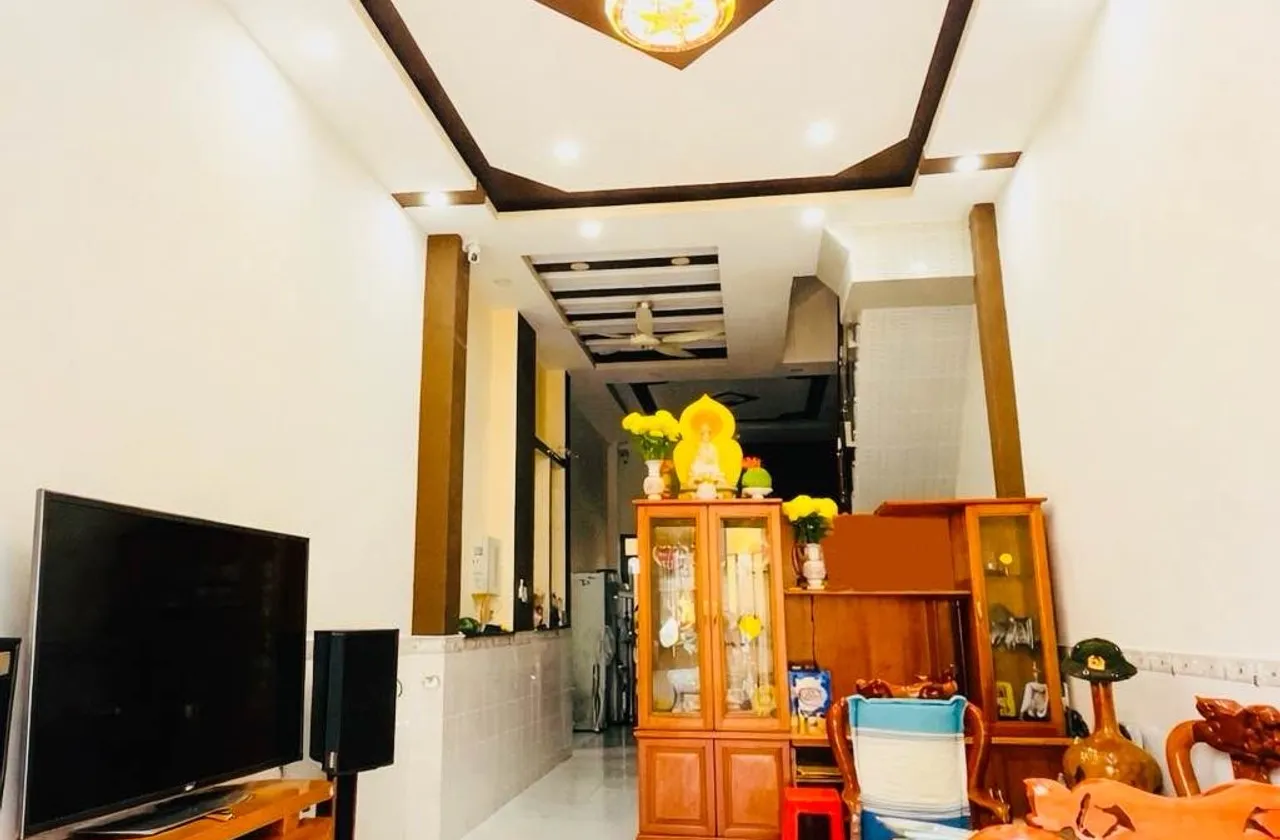 Bán nhà 4 tầng An Dương Vương đường 12m xe tải né thông Võ Văn Kiệt ,dt 64m² gần Quận 6... Bán nhà riêng tại An Lạc, Hồ Chí Minh 01