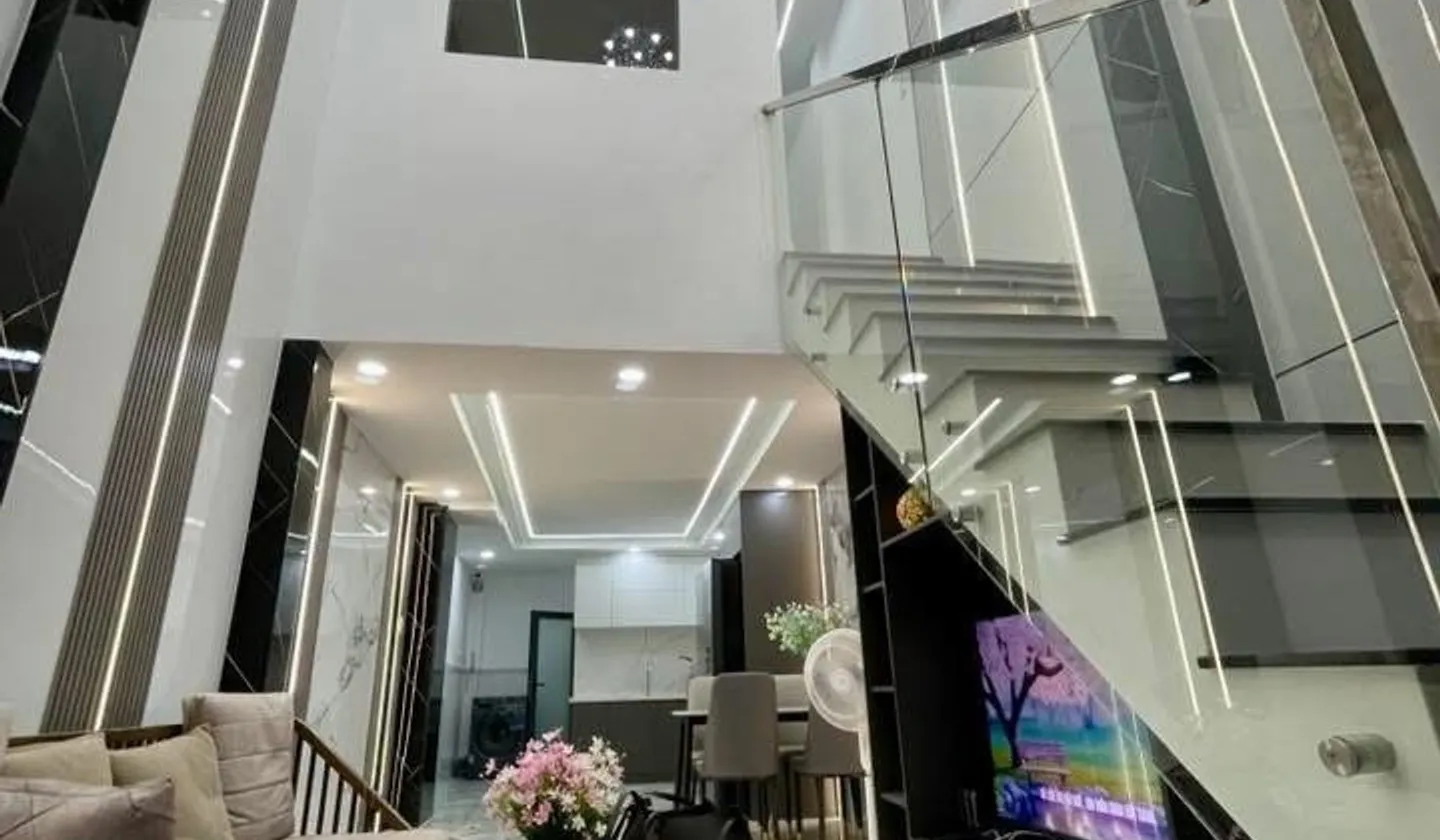 NHÀ MỚI CỨNG QUANG TRUNG, DT 3,3x11M, GẦN EMART 2, 2PN 2WC, TẶNG FULL NỘI THẤT, CHỈ 3,68 TỶ... Bán nhà riêng tại An Hội Tây, Hồ Chí Minh 01