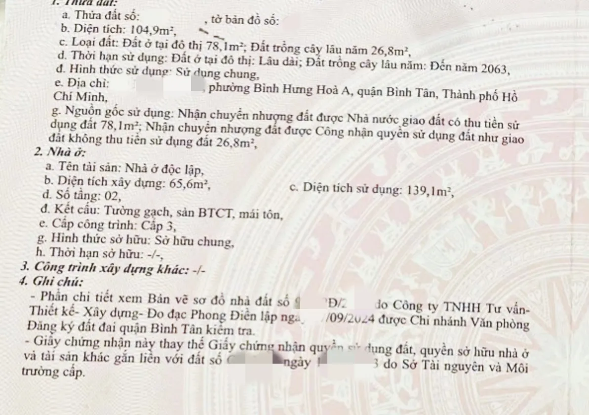 Bán Nhà Bình Tân 105m2 Hẻm Ô Tô Tránh Đường Tân Kỳ Tân Quý... Bán nhà mặt phố tại Bình Hưng Hòa, Hồ Chí Minh 01