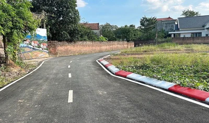 Bán đất lô góc tại xã gần sân bay Nội Bài, mặt tiền rộng tiện đầu tư... Bán đất tại Kim Anh, Hà Nội 01