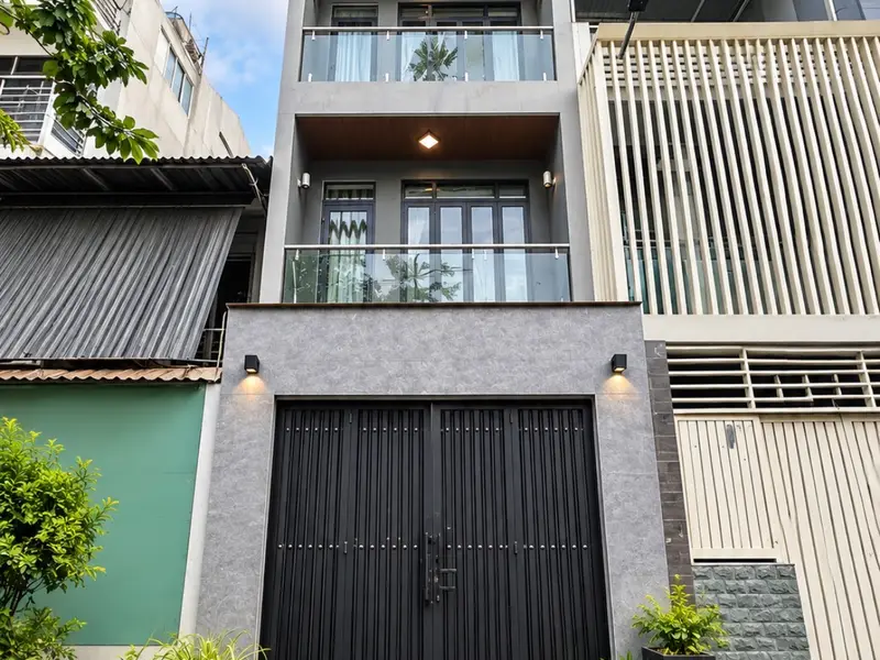 Nhà 4 tầng hẻm xe hơi gần Vincom Gò Vấp 8 tỷ 7... Bán nhà riêng tại An Nhơn, Hồ Chí Minh 01