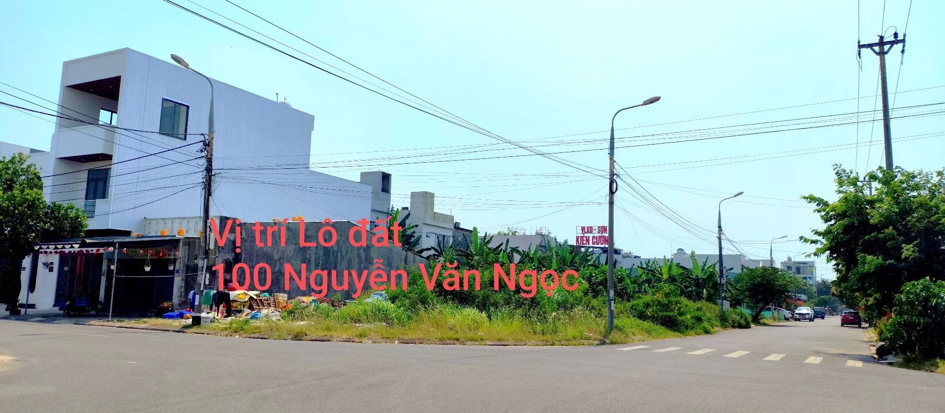 💥 BÁN ĐẤT SÁT LÔ GÓC ĐƯỜNG NGUYỄN VĂN NGỌC - ĐỐI DIỆN TRƯỜNG QUỐC TẾ NICOLAS - VỊ TRÍ ĐẸP- HOÀ XUÂ... Bán đất tại Hòa Xuân, Đà Nẵng 01