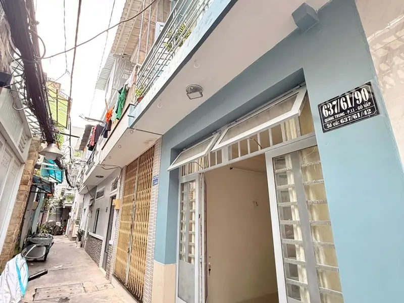 Bán nhà riêng 2 tầng 28m² gần Coopmart Quang Trung, Gò Vấp... Bán nhà riêng tại Thông Tây Hội, Hồ Chí Minh 01