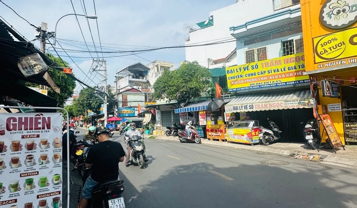 MẶT TIỀN KINH DOANH NGUYỄN THỊ ĐẶNG - NGANG HIẾM 5M - 4 TẦNG BTCT - DÒNG TIỀN ỔN ĐỊNH.... Bán nhà mặt phố tại Tân Thới Hiệp, Hồ Chí Minh 01