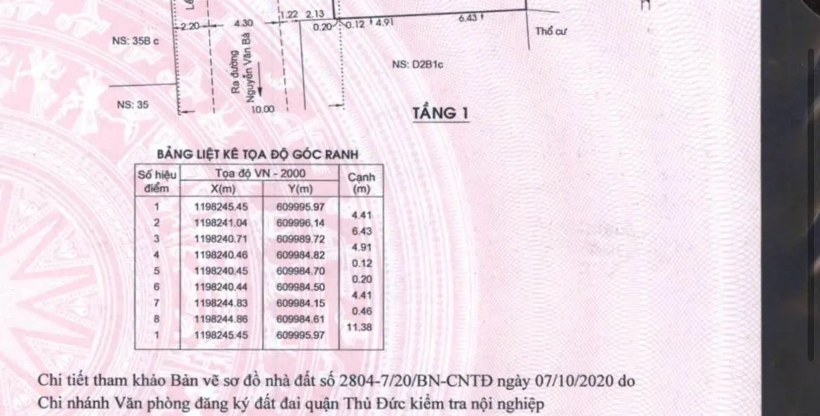 Nhà cấp 4 mặt tiền rộng 4.4m tại Thủ Đức giá 6 tỷ còn thương lượng... Bán nhà riêng tại Thủ Đức, Hồ Chí Minh 01