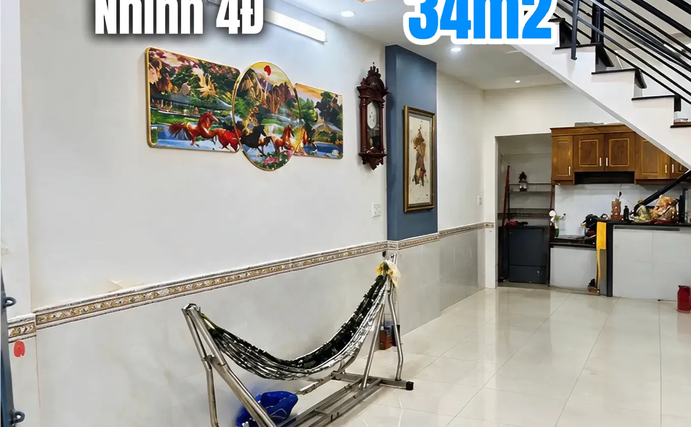 🔥BÁN NHÀ NHỈNH 4 TỶ PHẠM VĂN CHIÊU GÒ VẤP, 34M2, 2 TẦNG, 4 x 8.5M, 0901 770 998🔥
☘️FE2 TN TE... Bán nhà riêng tại An Hội Đông, Hồ Chí Minh 01