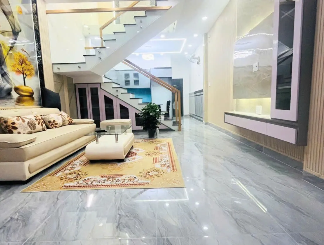 🍍🆘GIẢM CHÀO 250TR💰GIÁ MỚI CHỈ 4,45TỶ(TL)🏡 NHÀ MỚI 2 TẦNG_HẺM XE HƠI ĐỖ CỬA - ĐƯỜNG LÊ VĂN KHƯƠN... Bán nhà riêng tại Tân Thới Hiệp, Hồ Chí Minh 01