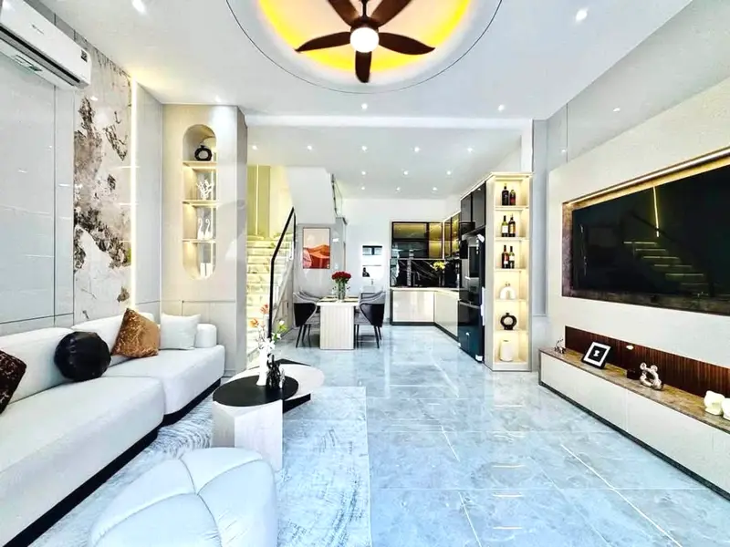 Bán nhà đẹp Gò Vấp, 4 tầng, full nội thất, Phan Huy Ích, 5x9m, hẻm xe hơi đỗ cửa, nhỉnh 6 tỷ.... Bán nhà riêng tại An Hội Tây, Hồ Chí Minh 01