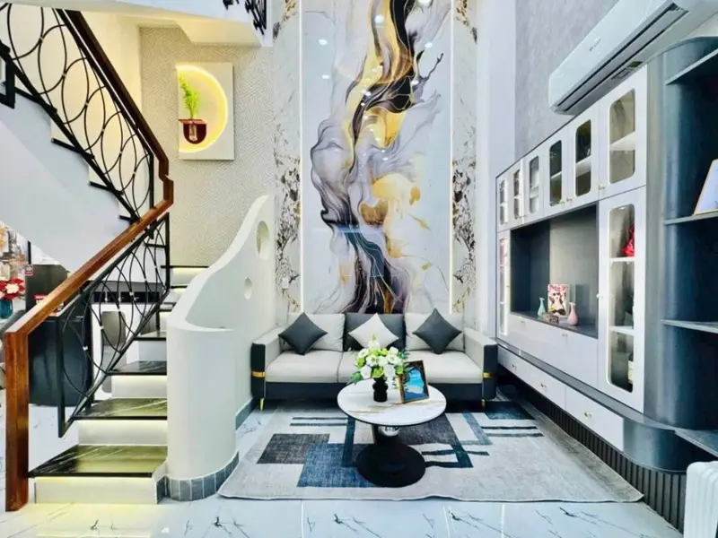 Nhà 3 tầng hiện đại gần Phố Ẩm Thực Phan Xích Long... Bán nhà riêng tại Cầu Kiệu, Hồ Chí Minh 01