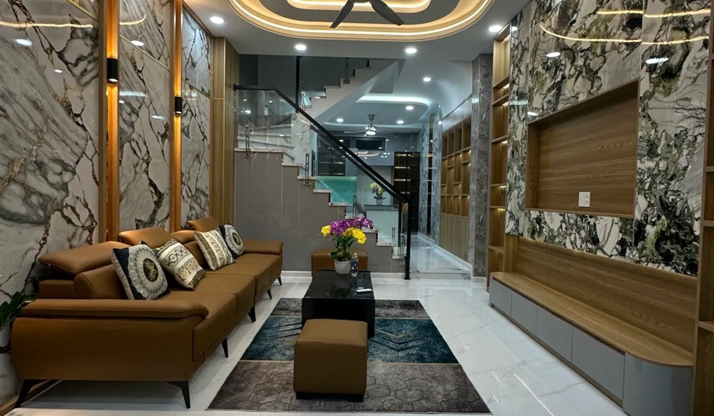 💓 Nhà 3 tầng FULL NỘI THẤT đường Thạnh Xuân 33 phường Thạnh Xuân Q12, Dt 50m² Hẻm 6m 💰5,35 Tỷ.... Bán nhà riêng tại Thới An, Hồ Chí Minh 01