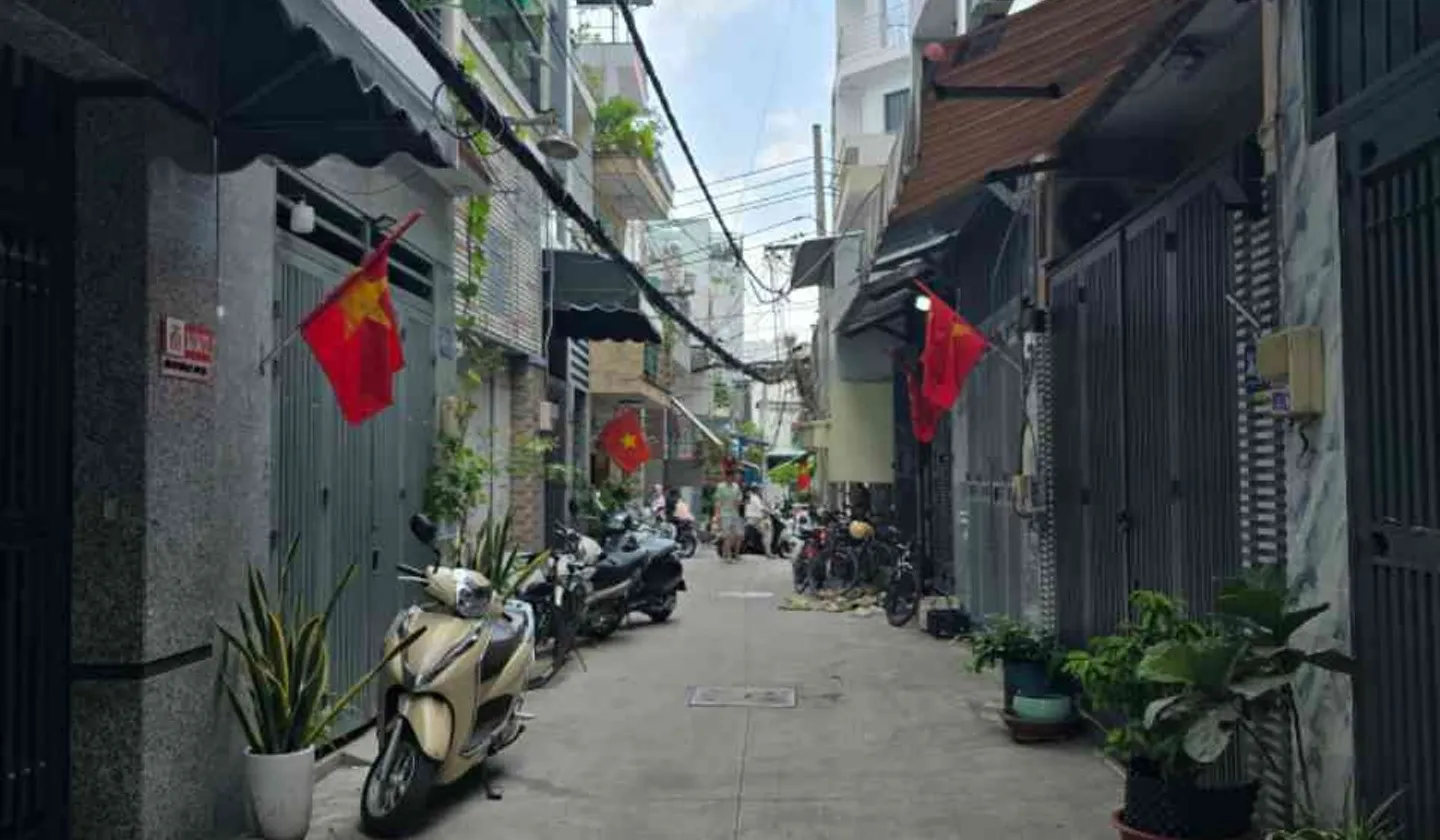 Bán nhà Kinh Dương Vương an lạc Bình Tân, 4 tầng, 3 phòng ngủ, hẻm xe hơi... Bán nhà riêng tại An Lạc, Hồ Chí Minh 01