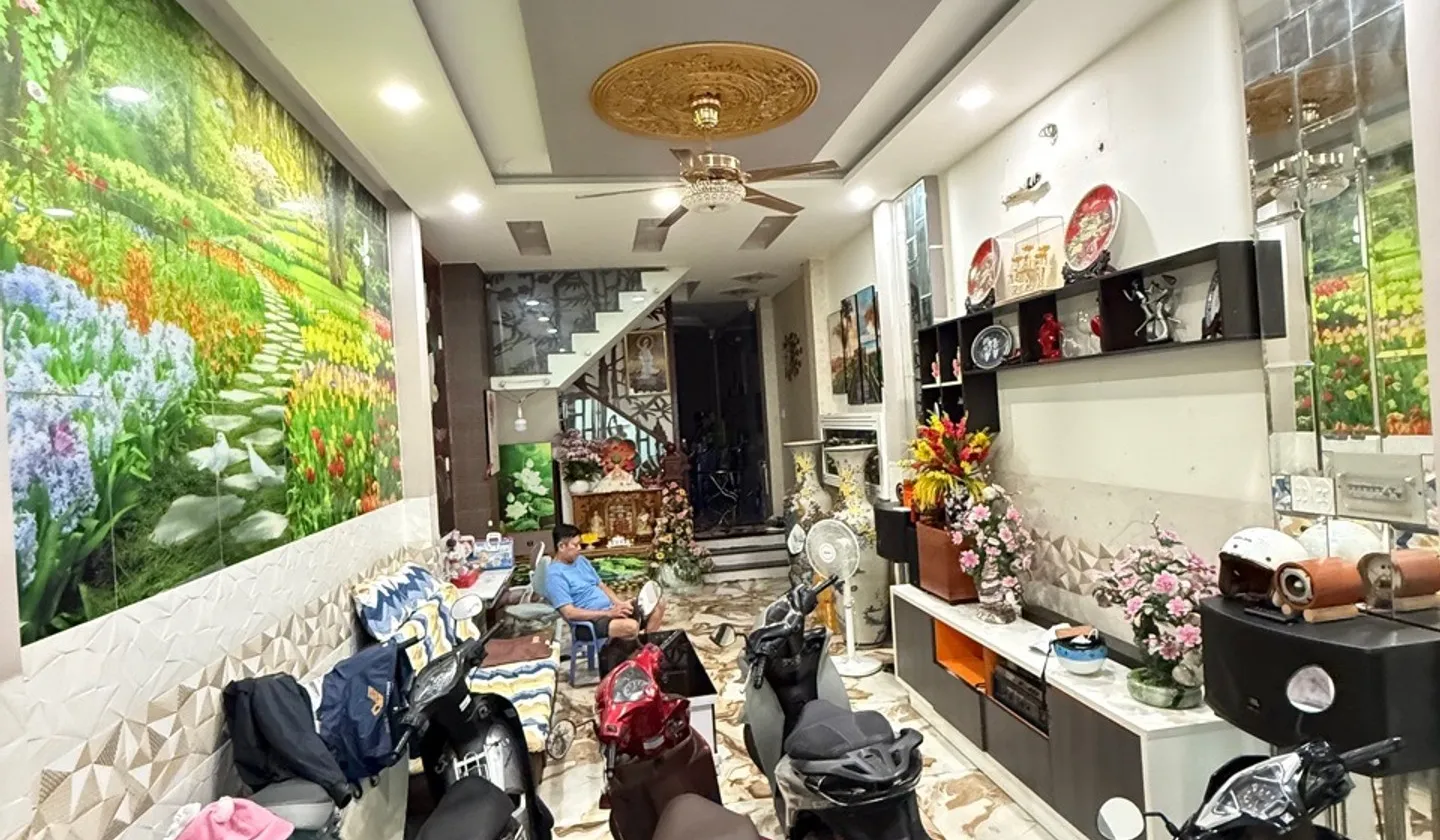 Nhà 6 tầng 6 phòng ngủ hẻm xe hơi khu Bình Tân, gần chợ 4 Xã giá 7.8 tỷ... Bán nhà riêng tại Bình Trị Đông, Hồ Chí Minh 01