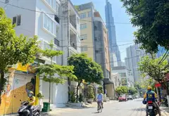 Tân cảng P.25 - 58m2 Ngang 5.3 Nở hậu 2 căn ra mặt tiền Chỉ 7.Tí... Bán nhà riêng tại Thạnh Mỹ Tây, Hồ Chí Minh 01