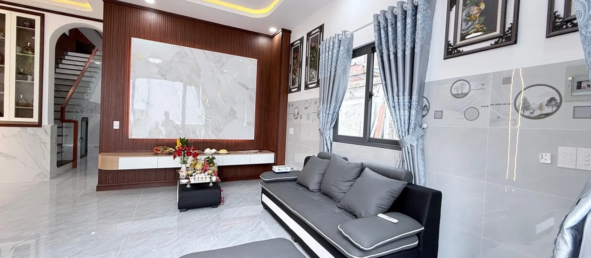 NHÀ HUỲNH THỊ HAI-TRUNG MỸ TÂY
DT.80M2-2TẦNG-3PHONG NGỦ.
4.59TY... Bán nhà riêng tại Trung Mỹ Tây, Hồ Chí Minh 01