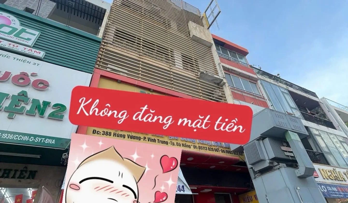 Bán nhà mặt phố Hùng Vương, Đà Nẵng, 157.8m2, mặt tiền rộng 6.5m, vị trí kinh doanh đắc địa... Bán nhà mặt phố tại Hải Châu, Đà Nẵng 01