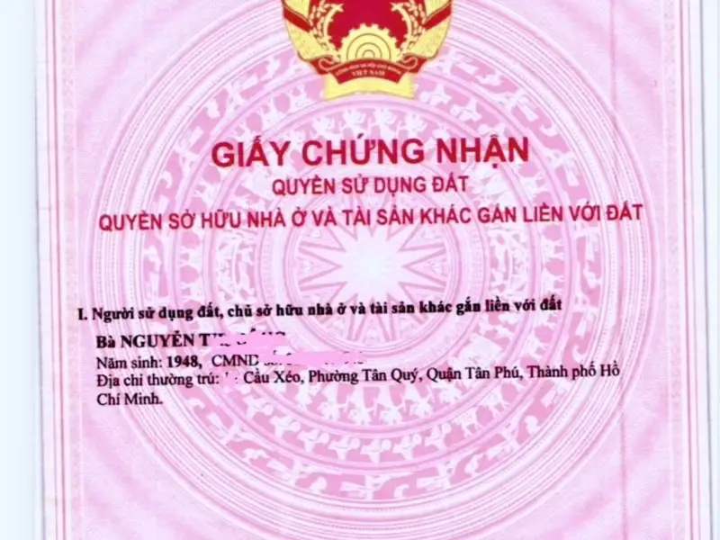 NHÀ TRỌ 90M2 ĐẤT THỔ CƯ NGANG 5,7M - HẺM ÔTÔ THÔNG Đ.CẦU XÉO Q.TÂN PHÚ - C4 TIỆN XÂY MỚI 5-6 TẦNG .... Bán nhà riêng tại Tân Sơn Nhì, Hồ Chí Minh 01