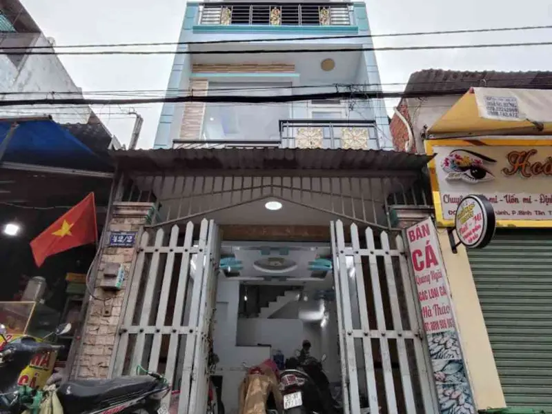 Nhà 3 tầng, mặt tiền 4m tại phường Bình Tân, TP HCM... Bán nhà riêng tại Bình Tân, Hồ Chí Minh 01