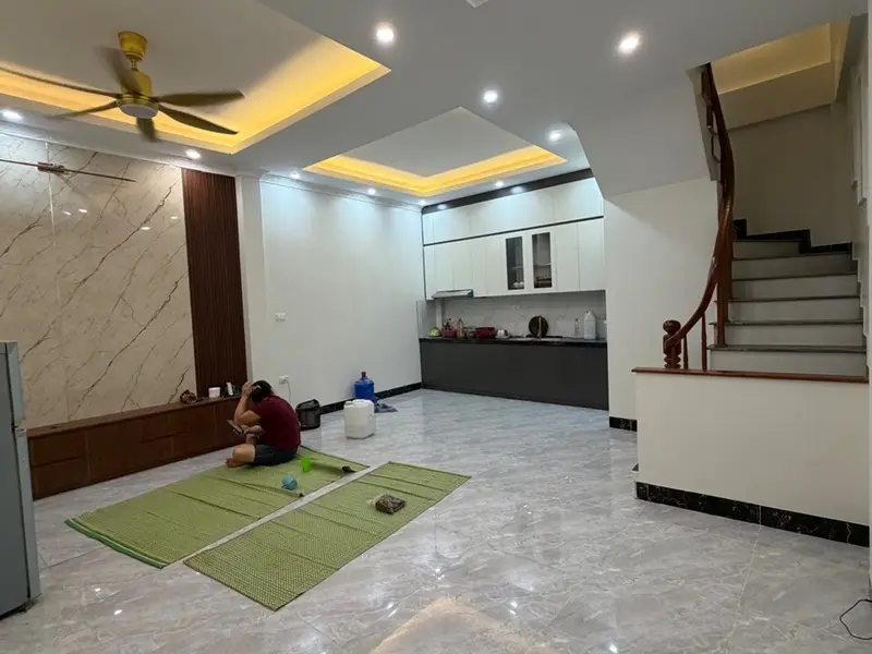 Nhà 4 tầng mới đẹp tại Đa Lộc, đường rộng ô tô gần, khu dân trí cao... Bán nhà riêng tại Hoài Đức, Hà Nội 01