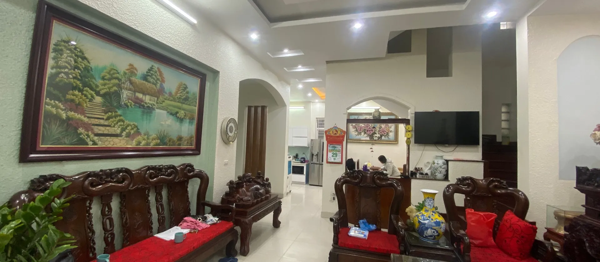 Nhà biệt thự 4 tầng lô góc mặt tiền rộng tại Tư Đình, Long Biên... Bán nhà riêng tại Long Biên, Hà Nội 01