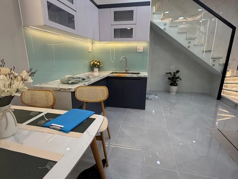 Nhà mới 3 tầng, hẻm xe hơi Gò Vấp, tiện nghi đầy đủ... Bán nhà riêng tại An Hội Tây, Hồ Chí Minh 01