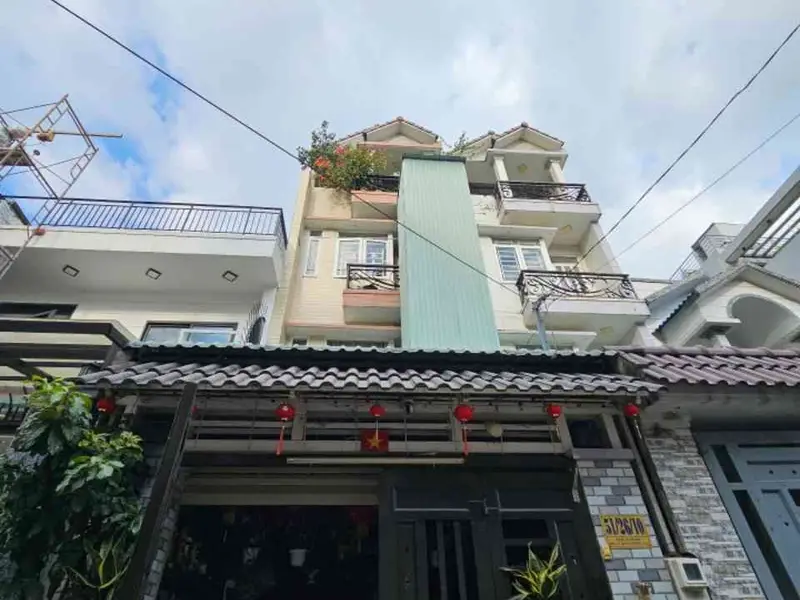 Bán nhà 4 tầng 4 phòng ngủ tại Phường An Phú Đông, Hồ Chí Minh... Bán nhà riêng tại An Phú Đông, Hồ Chí Minh 01