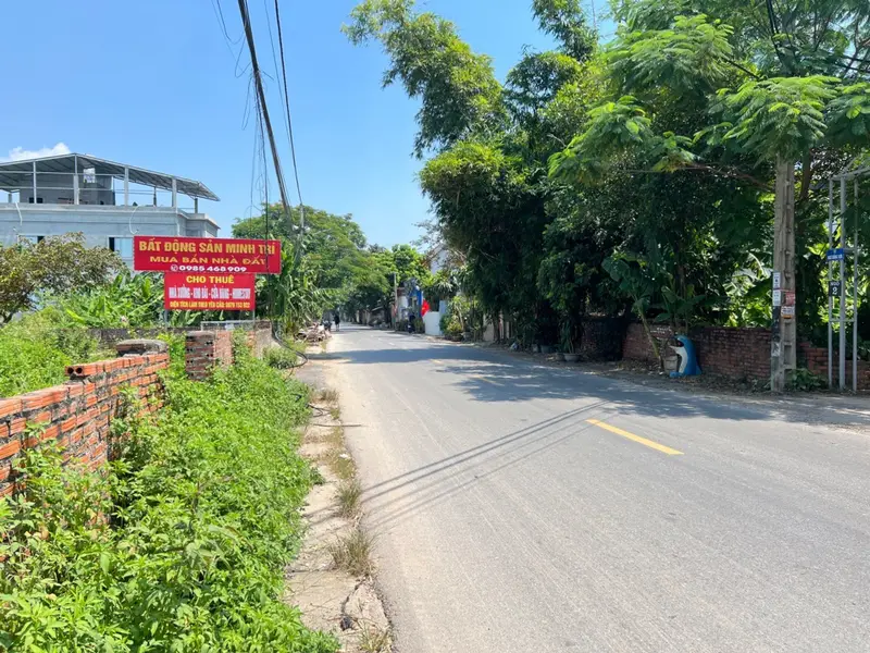 BÁN ĐẤT MẶT ĐƯỜNG NHỰA - Ô TÔ TRÁNH - KINH DOANH - MINH TRÍ SÓC SƠN - GIÁ TỐT... Bán đất tại Kim Anh, Hà Nội 01