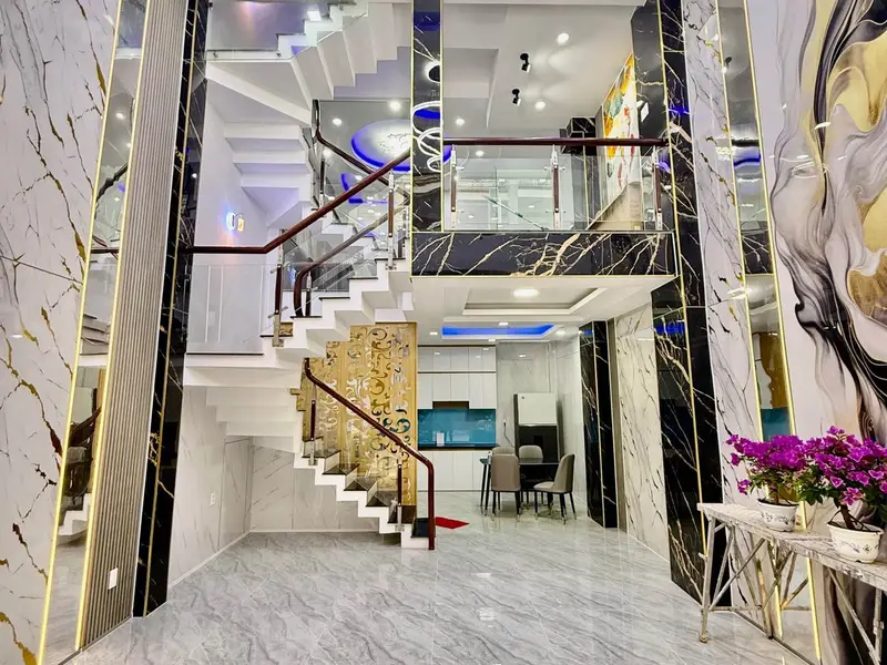 Nhà 5 tầng, 50m2 5PN 5WC, hẻm nhựa 10m, khu phân lô, giá 9,2 tỷ... Bán nhà riêng tại An Hội Tây, Hồ Chí Minh 01