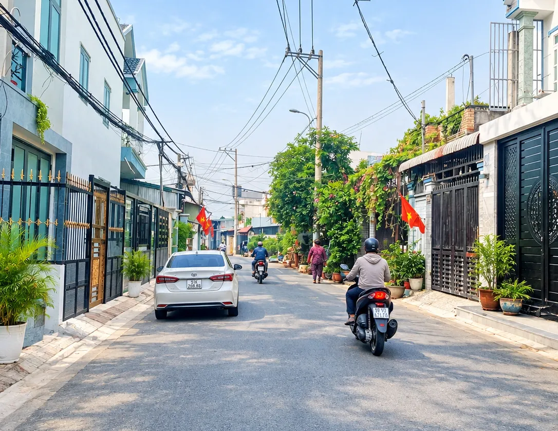 Nhà mặt phố rộng 5m, ngay xã Bà Điểm, sổ hồng chính chủ... Bán nhà mặt phố tại Bà Điểm, Hồ Chí Minh 01