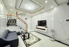 Bán nhà Gò Vấp, hẻm xe hơi 1/ Phan Văn Trị, ngay Emart, 42M2, 3 Pn full NT , 6.98 tỷ TL... Bán nhà riêng tại Hạnh Thông, Hồ Chí Minh 09