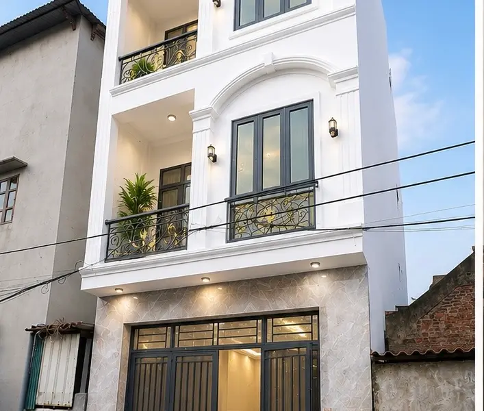 BÁN NHÀ 3 TẦNG XÃ THƯ LÂM CÁCH SÂN BAY QT NỘI BÀI CHỈ 5km... Bán nhà riêng tại Thư Lâm, Hà Nội 01
