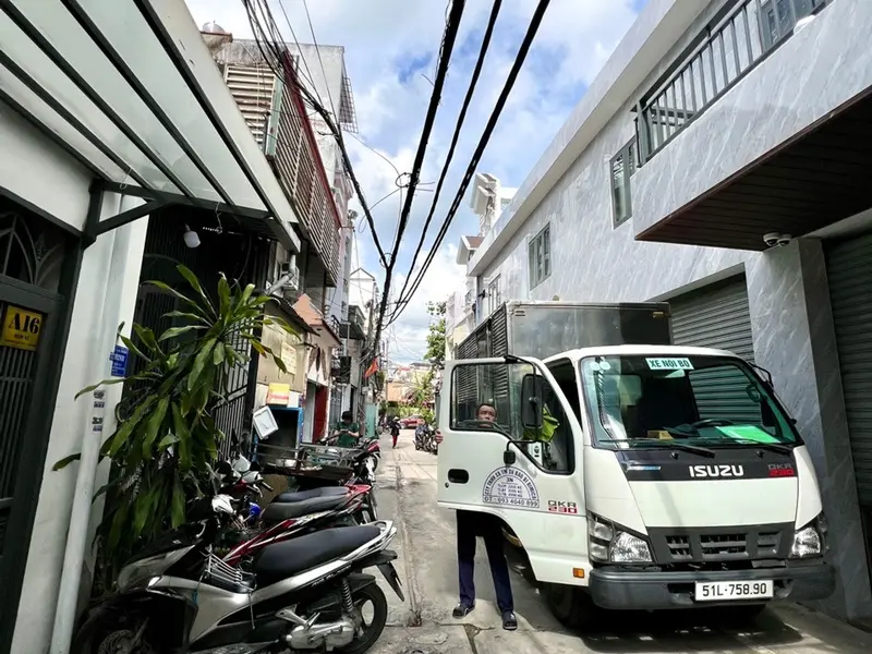 Nhà 4 tầng 98m2 hướng Tây Bắc tại cư xá Tân Trụ, Phan Huy Ích... Bán nhà riêng tại Tân Sơn, Hồ Chí Minh 01