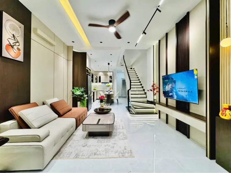 Bán nhà mới 60m2 - 3 tầng - Gần Phan Văn Trị - Bình Thạnh -Sát HXH - 8.x tỷ TL... Bán nhà riêng tại Bình Thạnh, Hồ Chí Minh 01