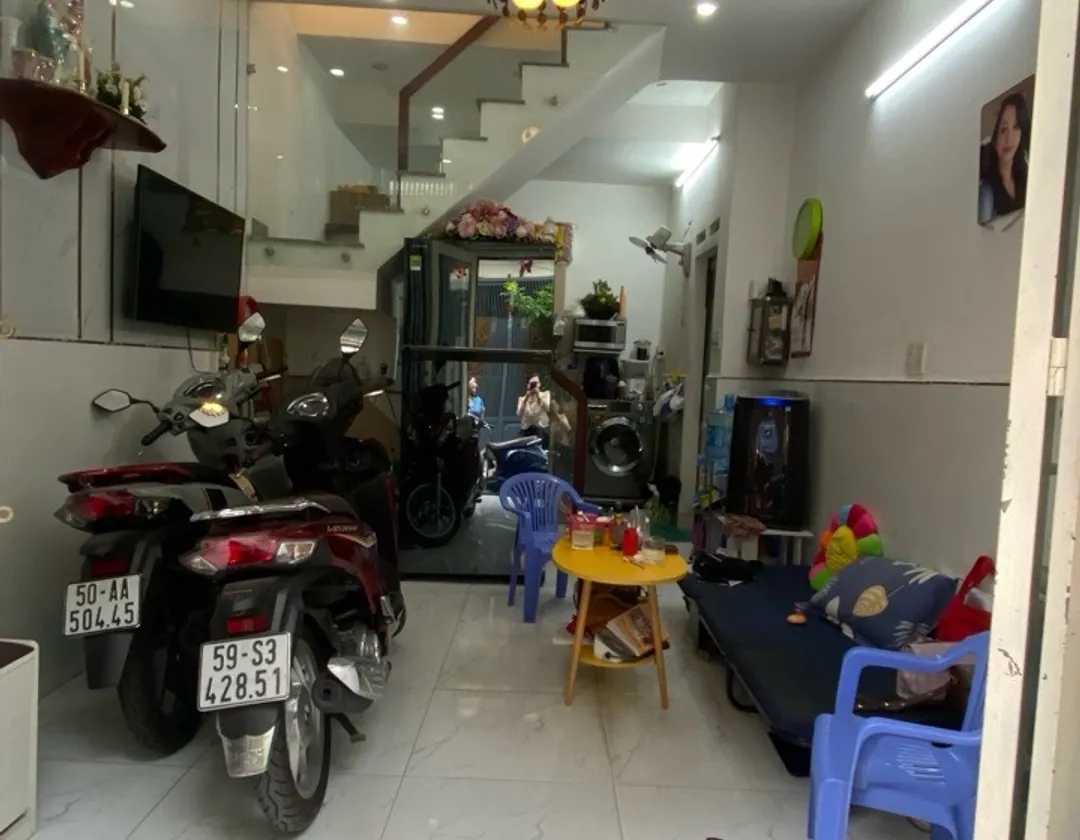Nhà Quang Trung - Sát Ngã 5 chuồng cún - 2Tầng sd 50m2 - Hoàn Công Đủ - chỉ 3,6ty... Bán nhà riêng tại Thông Tây Hội, Hồ Chí Minh 01