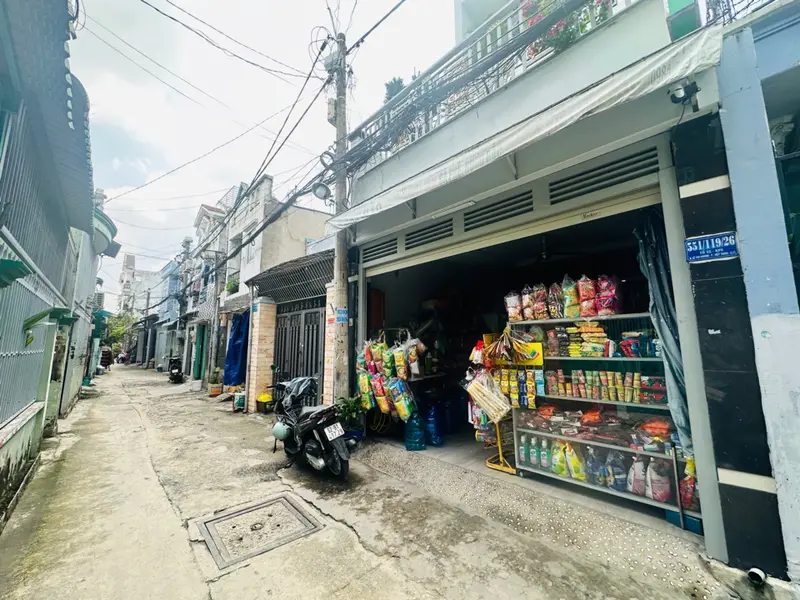 Nhà 4 tầng kiên cố hẻm kinh doanh thuận tiện tại Lê Văn Khương, diện tích 76 m²... Bán nhà riêng tại Tân Thới Hiệp, Hồ Chí Minh 01